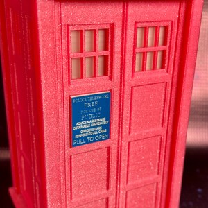 Doctor Who TARDIS, Police Box Pencil Box/desktop Organizer - Etsy UK