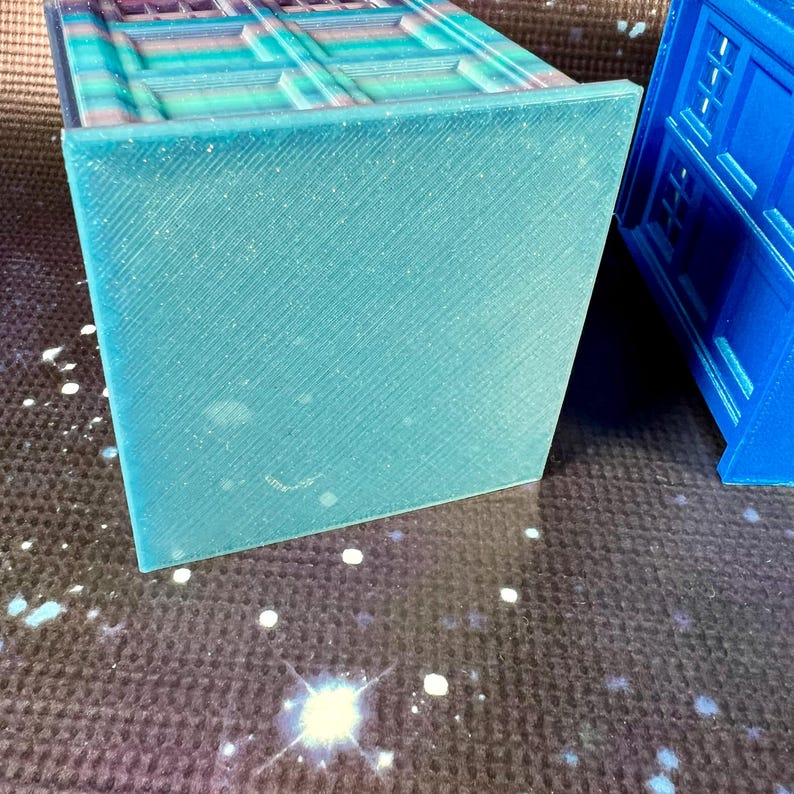 Doctor Who SD TARDIS Dice Box/storage Box - Slightly Imperfect - Etsy