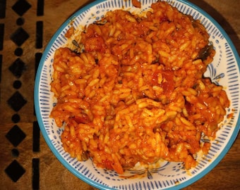 Mélange de riz espagnol artisanal : accompagnement salé fait maison