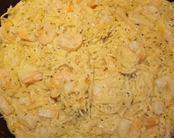 Mélange sec fait main pour dîner de pâtes Alfredo à la poêle (3-4 personnes)