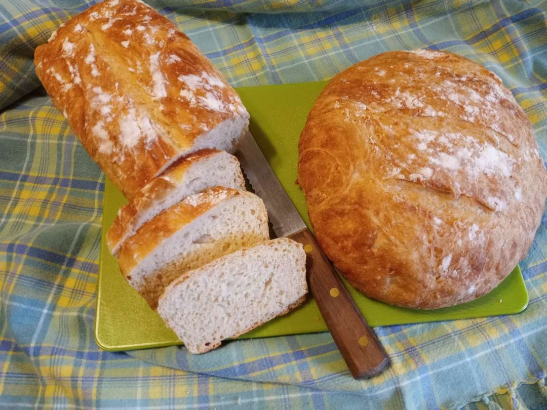 Hand Crafted Rustic Bread Mix: No Knead Yeast Loaf - Etsy