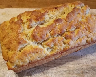 Rustic Beer Bread Mix: Hand Crafted No Knead Loaf