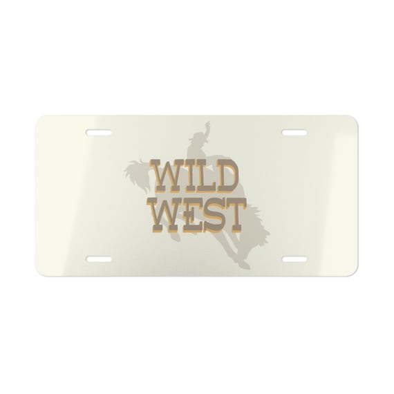 Western Car Plates