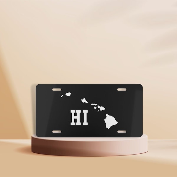 Hawaii License Plate Etsy