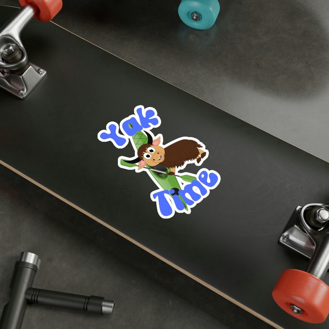 Yak Life Decal, Kayak Yak, Kayak Decal for Car, Kayaks Decals, Kayak