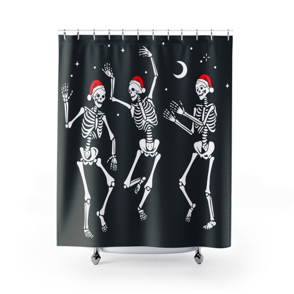 Funny Christmas Shower Curtains Etsy