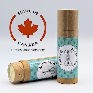 Nose Balm | Moisturizing and Softening Nose Balm | Natural Butters and Oils | Lick-safe and pet approved | 10g 0.3oz | Nose Lotion Wax