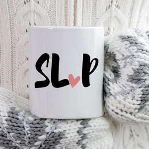 Speech Therapy Ceramic Mug 15oz, SLP mug, Gifts for Speech Therapist, Speech Therapy Gifts, SLP Gifts, Speech Graduation Gifts, Speech Mugs