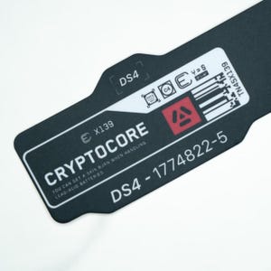 Cyberpunk Vinyl Sticker: Holographic Sci-Fi Gaming Dystopian Tech Decal