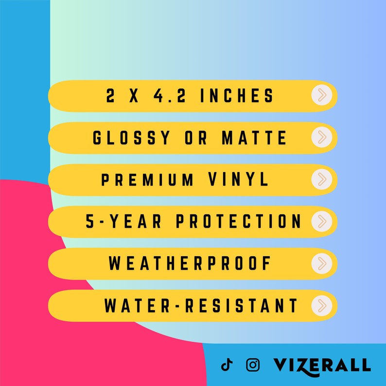 Louise Vinyl Sticker: Laptop, Bottle, Hydro Flask, Tumbler, Phone, Fan Sticker (2x4.2") image 4