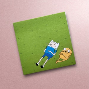 Custom Post-It Jake and Finn | Adventure Time | 50 Pages