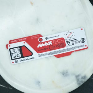 Cyberpunk Sci-Fi Vinyl Sticker: Gaming Dystopian Tech Decal