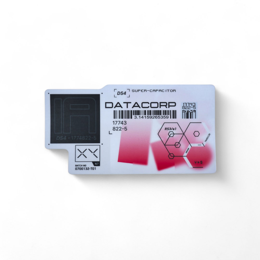Cyberpunk Tech Cool Vinyl Sticker - Etsy