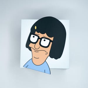 Tina Belcher Vinyl Sticker: Bob&#39;s Burgers Fan Art Decal