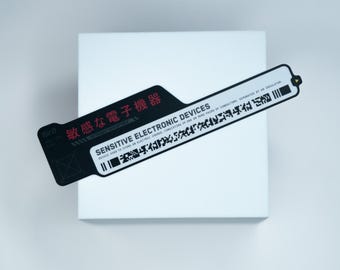 Pegatina de vinilo de tecnología futurista: Calcomanía de tecnología distópica de ciencia ficción cyberpunk para videojuegos.