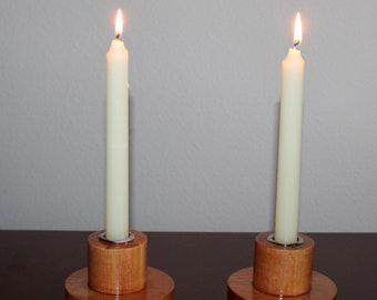 Candlestick Holder, Wooden Taper Candle Holder, Taper Candleholder, 7/8" Taper Candle Holder, Wooden Candlestick Holder