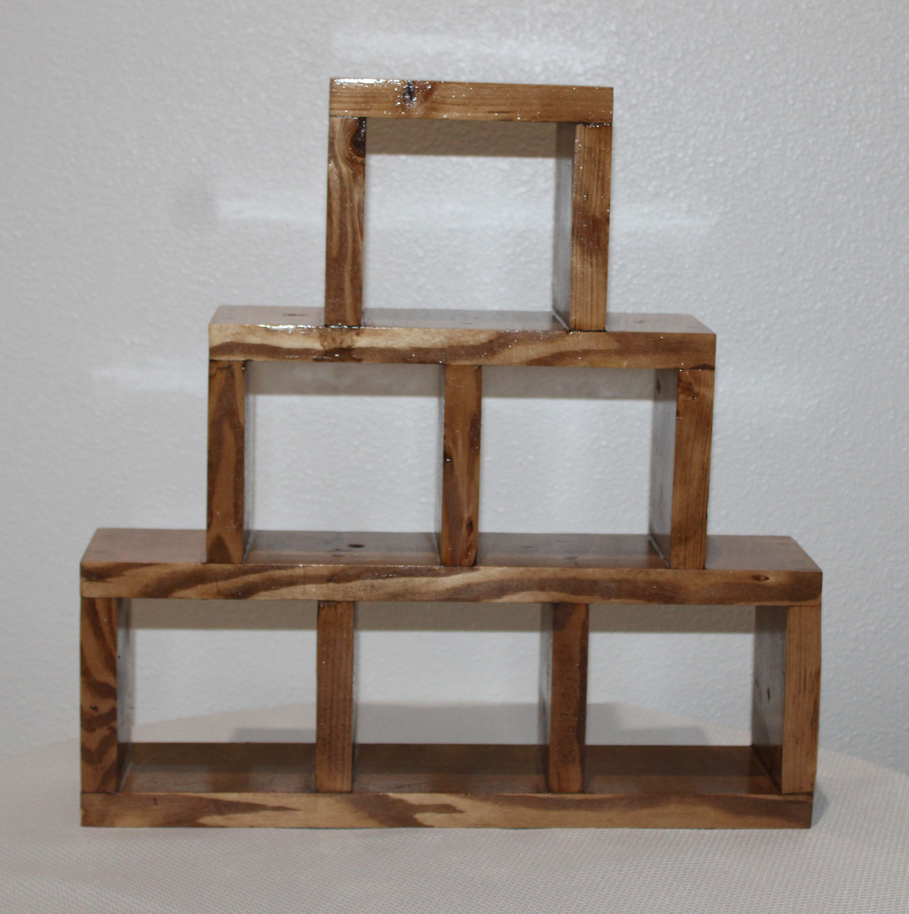 Knick Knack Shelf, Desktop Display, Counter Display, Cube Display Shelf ...