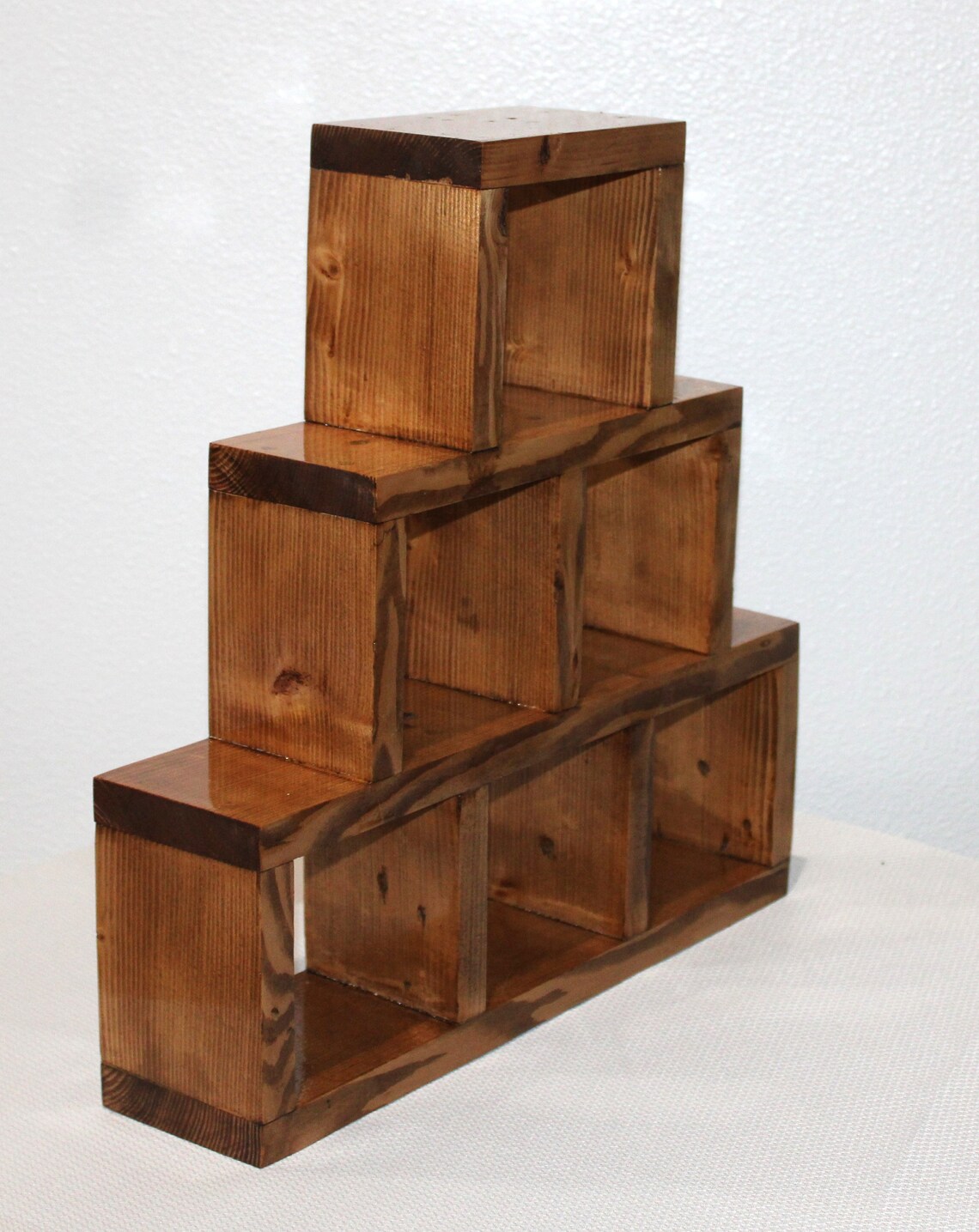 Knick Knack Shelf, Desktop Display, Counter Display, Cube Display Shelf ...