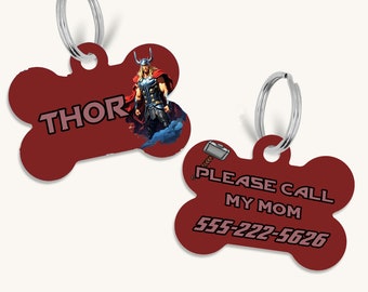 Personalized, double sided, custom pet id tag, dog tag, cat tag