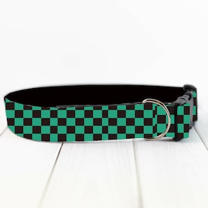 Personalized, anime demon sword killer, Japanese kimono inspired, dog and cat collar, collar and leash set, dog collar, dog leash,cat collar