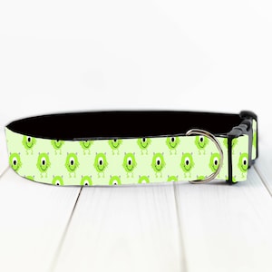 Personalized Monsters Inc Mike pet dog and cat collar and Dog Collar and Leash set