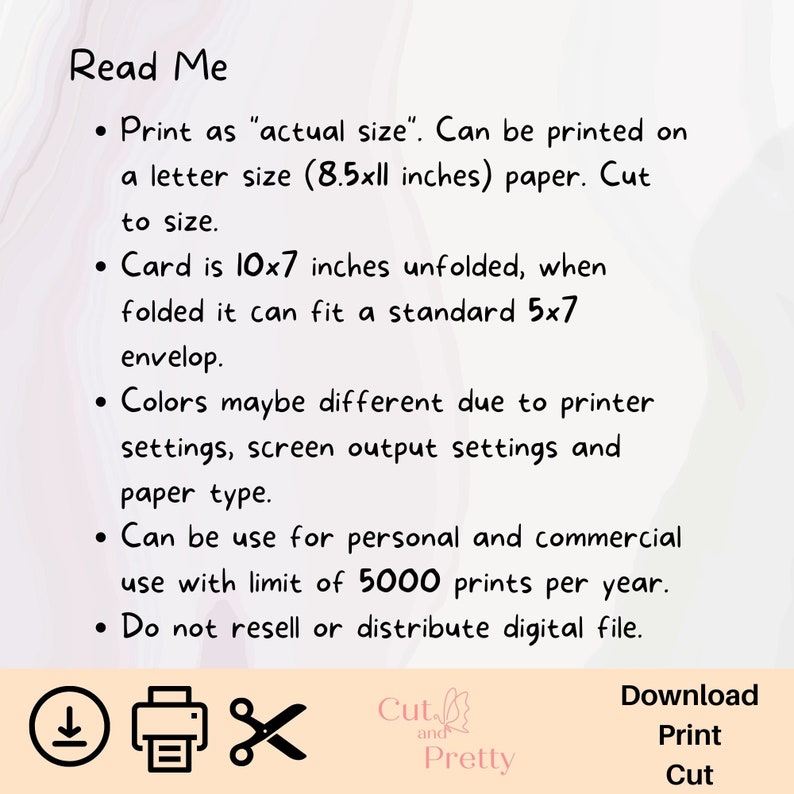 Printable Funny Birthday Card PDF File Birthday Card 5x7 Template Happy ...