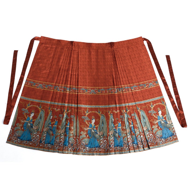 Horse Face Skirt Mamianqun Hanfu Chinese Traditional Skirt Etsy