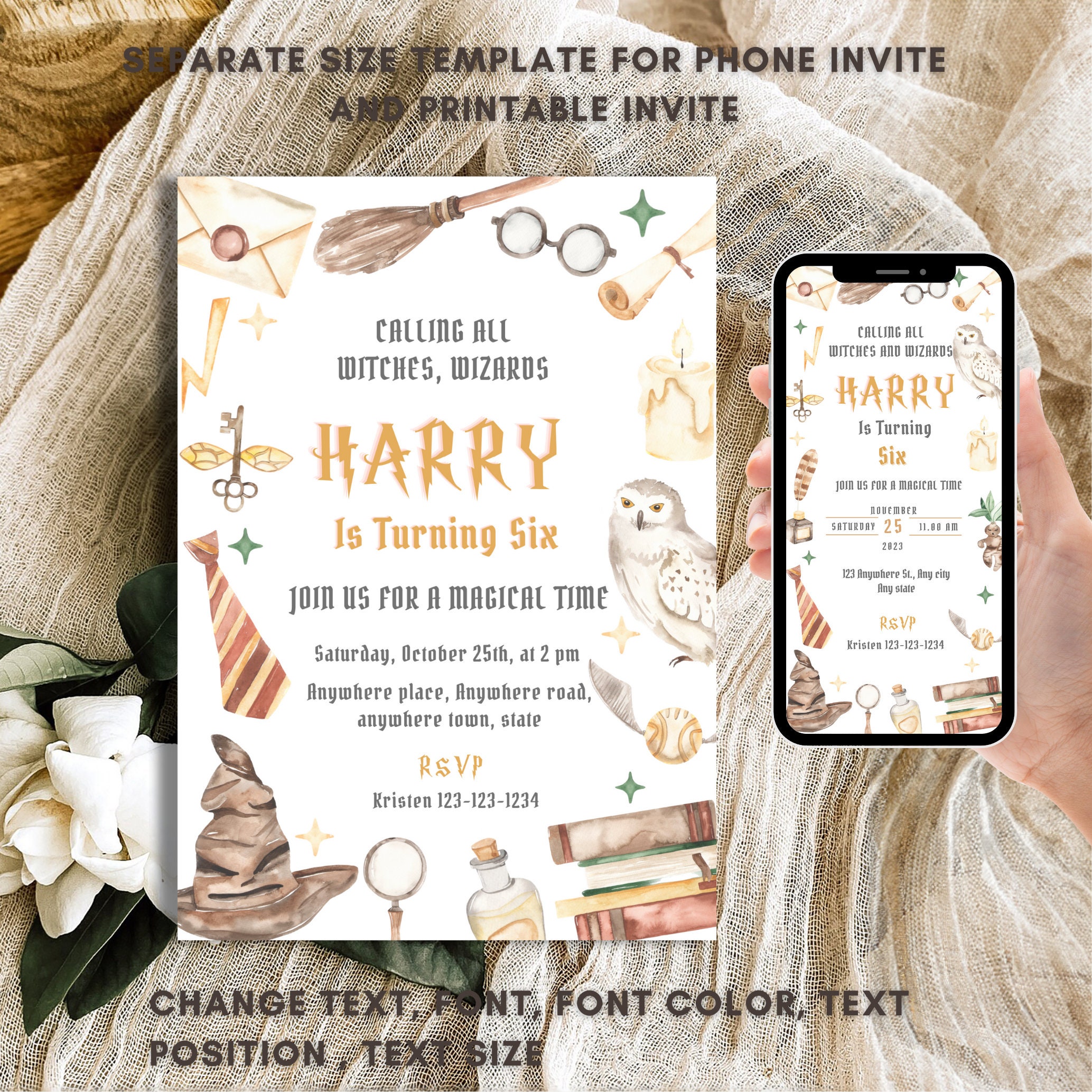 Harry Potter Invitations Printable Harry Potter Invitations Printable