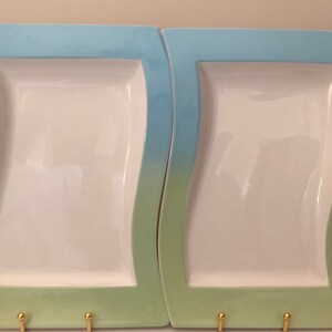 VILLEROY & BOCH New Wave Rectangular Serving Platter. Set of 2.