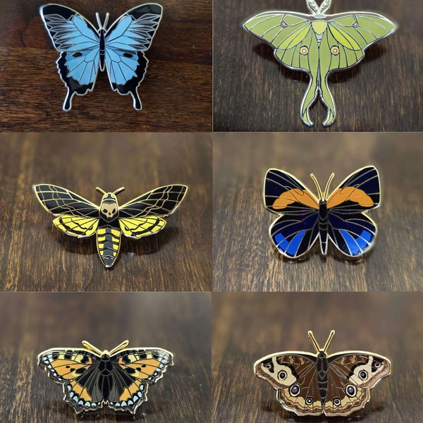 Lepidoptera Pin Collection [LIMITED]