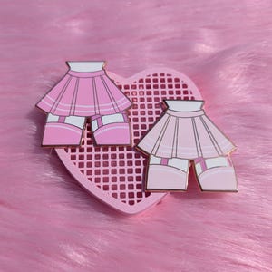 Skirt & Thigh Highs Pin