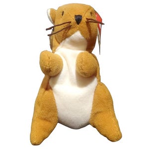 McDonalds Happy Meal Toy 1999 TY Teenie Beanie Nuts the Squirrel  w/tag 1993