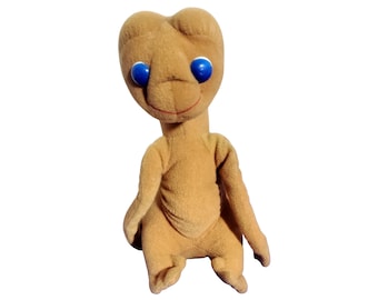 E.T. ぬいぐるみ 90s Rare 90s E.T. the Extraterrestrial Alien Stuffed Plush Toy New