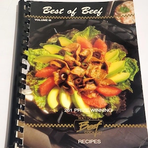 Best Of Beef Kochbuch National Cattlewomens Kochen Rezepte Vintage Ende 80 &#39;S