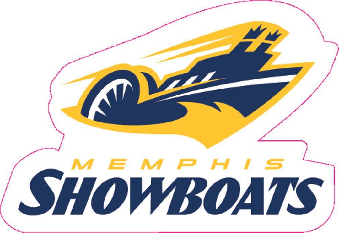 Memphis Showboats Logo Vinyl Decal / Sticker 10 Sizes Etsy