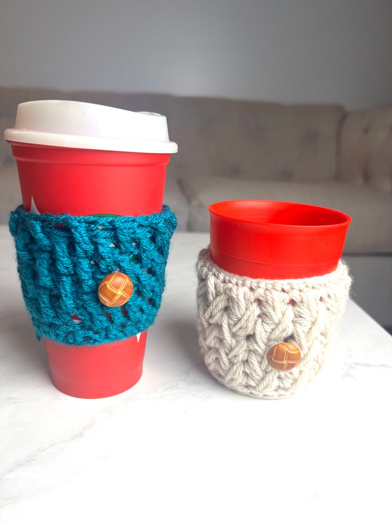 Crochet FUN Coffee Cup Holders Etsy