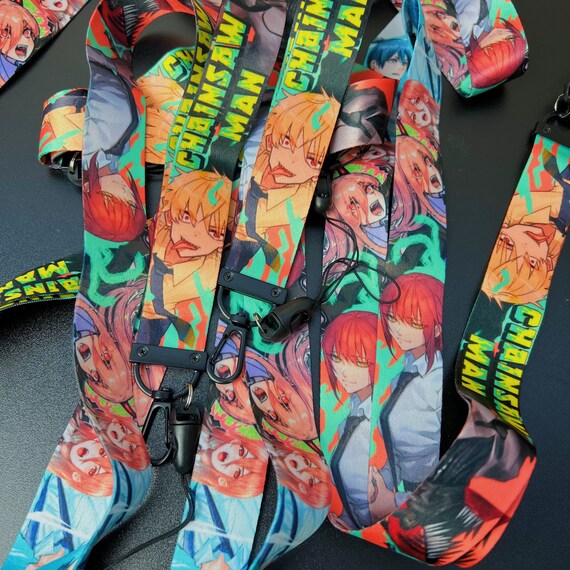CSM LANYARD Chainsaw Man Lanyard Anime Lanyard Csm Keytag Etsy Australia
