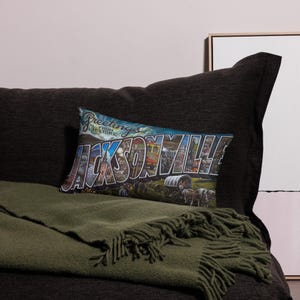 Greetings from Jacksonville-Premium Pillow Case