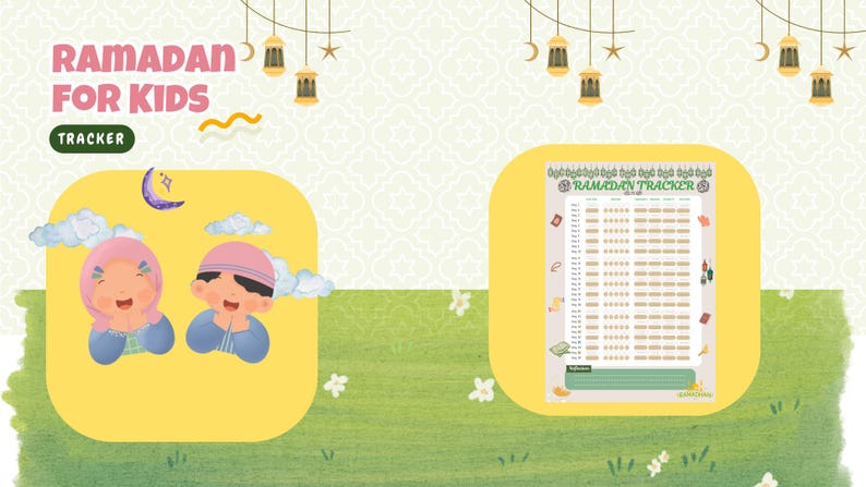Ramadan Kids Tracker | Islamic Daily Prayer, Fasting Chart (PDF, PNG ...