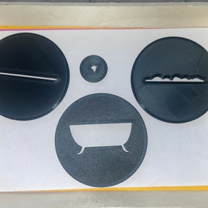 Bubble bath Extruder Disc