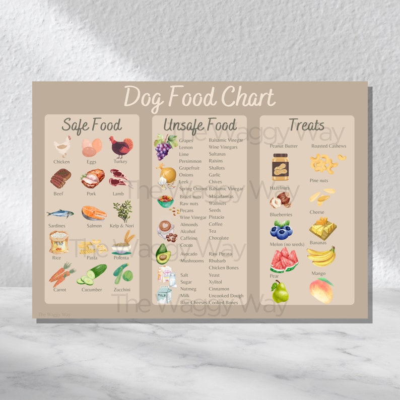 dog-food-chart-food-poster-for-dogs-safe-food-for-dogs-cheat-sheet-toxic-food-list-dog-food