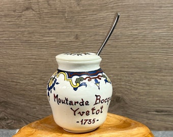 アンティーク フレンチ マスタード ポット、Bornibus Paris