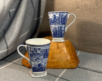 Vintage 2000 Ringtons Commemorative Millennium Mug- Set of 2