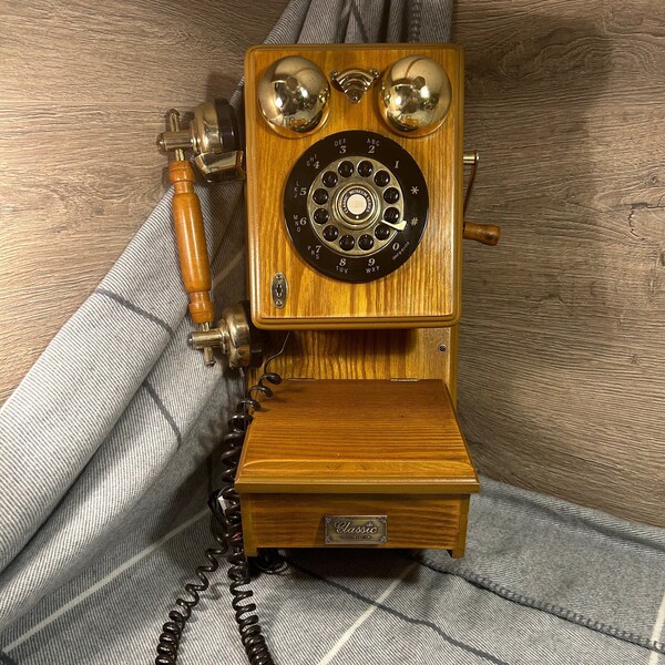 Vintage Wall Phone Etsy