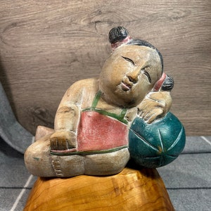 Chinitos de la suerte hechos a mano madera adornos y regalos originales -   México