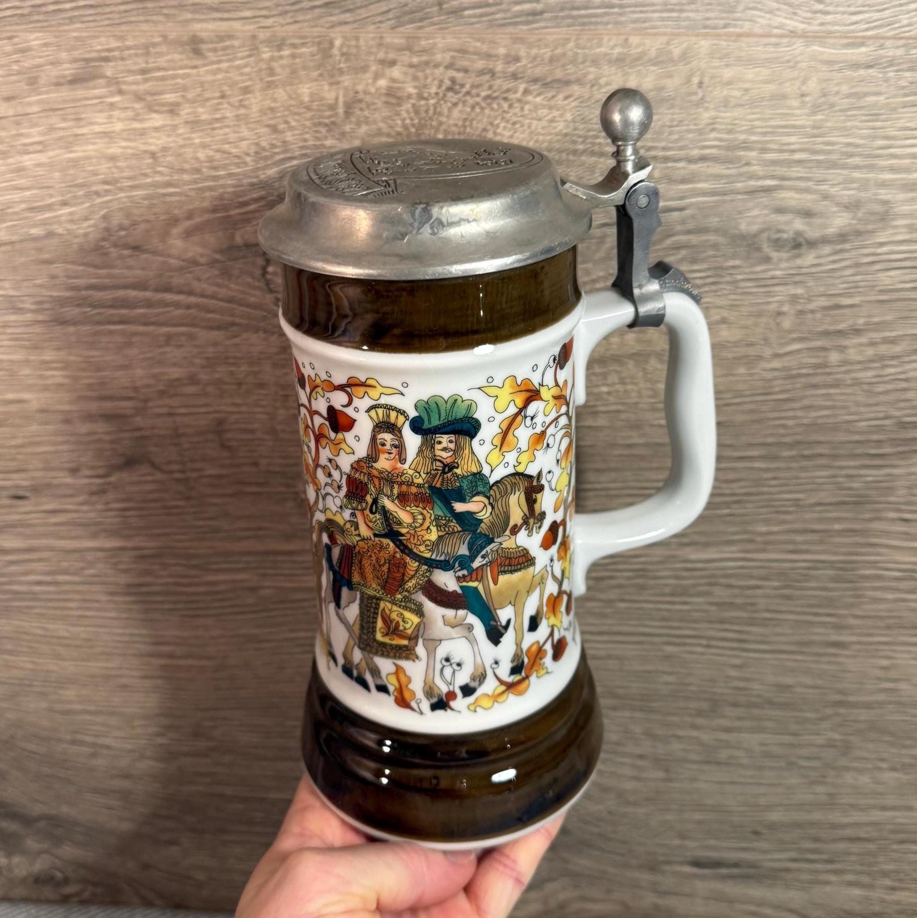 Zinn beer stein - Etsy 日本