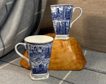 Vintage 2000 Ringtons Commemorative Millennium Mug- Set of 2