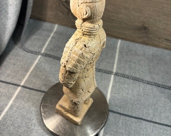 ヴィンテージ中国兵馬俑戦士レプリカ彫刻 | 中国兵士レプリカ像 | 伝統