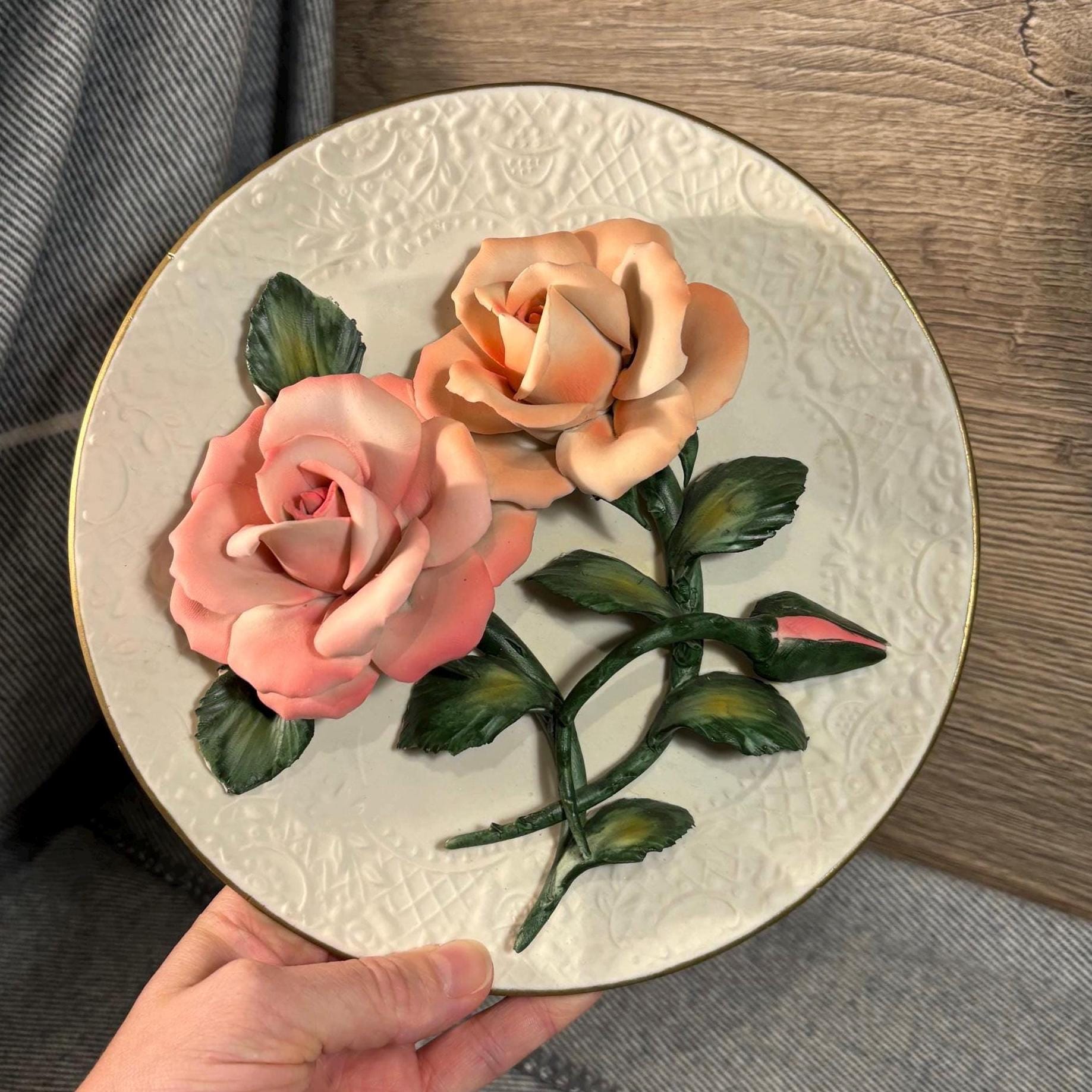 MINTON ROSE GARLAND パーティープレート Minton Rose Garland Salad Plates(set of 6) Bone China England