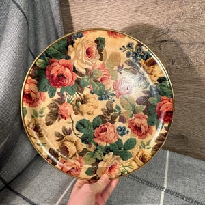 Arnold Designs ヴィンテージ フラワー柄 トレー イギリス製 Arnold Designs ヴィンテージ フラワー柄 トレー イギリス製 Arnold